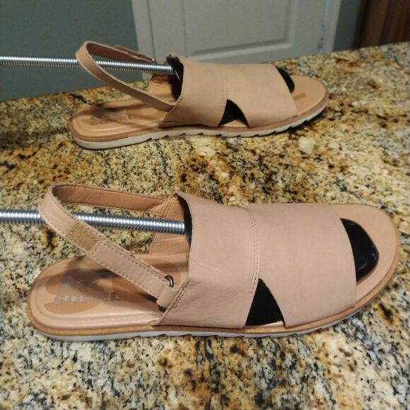 Sorel Women\'s Ella II Slingback Sandal Beige, Size 9 M main image 6